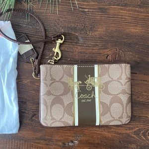 Coach Wristlet Leather